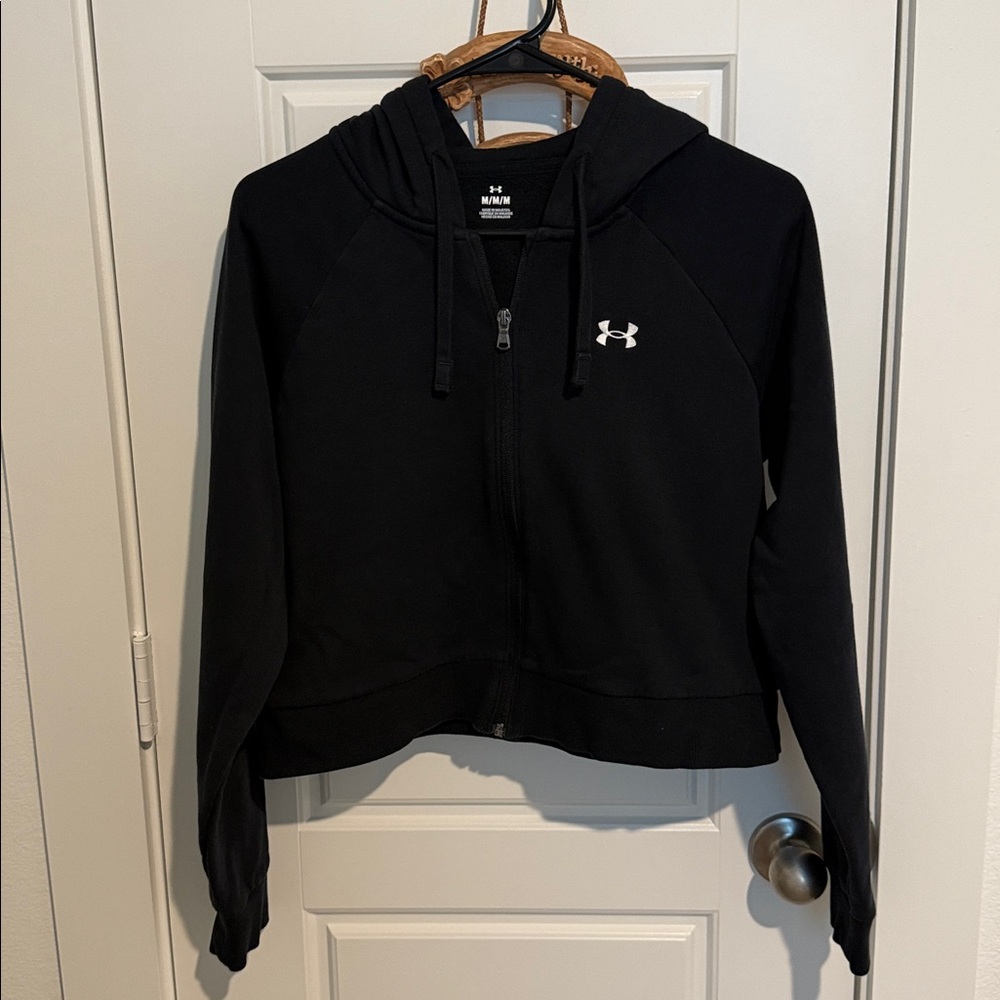 Under Armour Black Full-Zip Hoodie